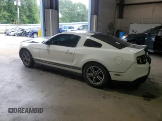2010 Ford Mustang V6 with VIN 1ZVBP8ANXA5130978, listed as a Copart auction lot 55285385 with 127,633 mi miles and Salvage Title. Bid and sale history available at DreamBid. Image 2.