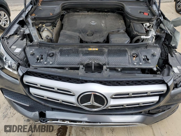 2020 Mercedes-Benz GLS 450 with VIN 4JGFF5KE7LA203783, listed as a Copart auction lot 57837014 with 76,026 mi miles and Salvage Title. Bid and sale history available at DreamBid. Image 12.