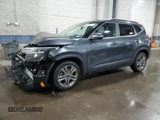 2021 Kia Seltos S with VIN KNDEUCAA9M7179221, listed as a Copart auction lot 59368465 with 50,495 mi miles and Salvage title. Bid and sale history available at DreamBid. Image 1.