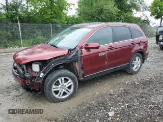 2010 Honda CR-V EX-L with VIN 5J6RE4H78AL101136, listed as a Copart auction lot 56837655 with 166,761 mi miles and Salvage title. Bid and sale history available at DreamBid. Image 1.