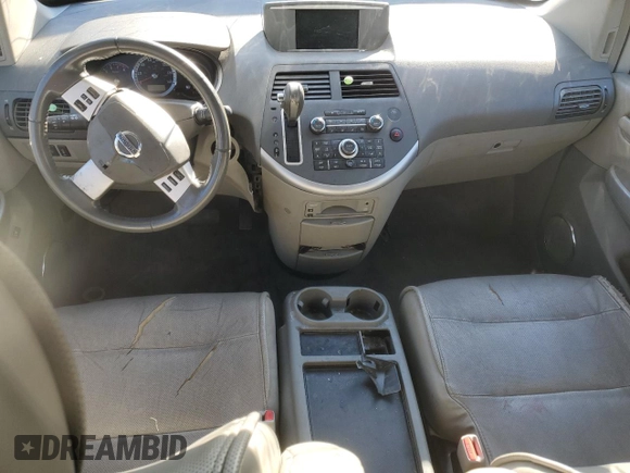 2008 Nissan Quest with VIN 5N1BV28U08N116662, listed as a Copart auction lot 84849304 with 0 mi miles and Salvage Title. Bid and sale history available at carsss.com. Image 8.