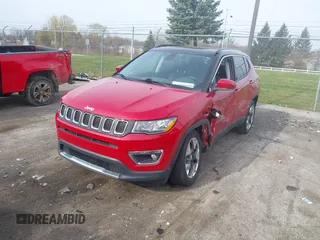 2019 Jeep Compass Limited z VIN 3C4NJDCB8KT638591, wystawiony jako IAAI lot #42022564 z przebiegiem 46 802 mil mil oraz . Historia ofert i sprzedaży dostępna na DreamBid. Obrazek 17.