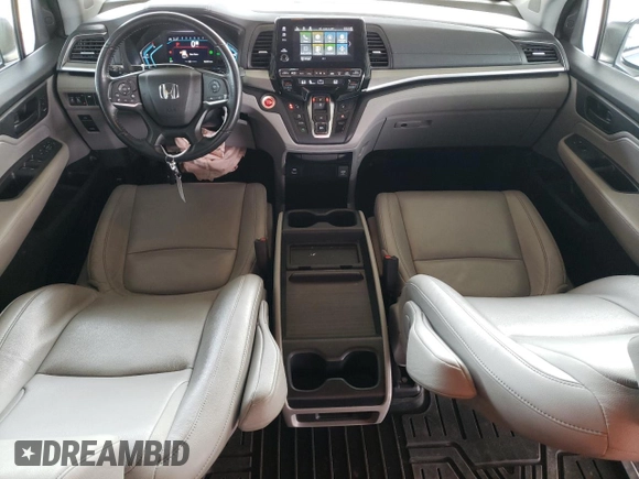 2022 Honda Odyssey EX-L с VIN 5FNRL6H79NB040847, выставлен на аукционе Copart как лот 48976685 с пробегом 62 045 миль миль и Списание • Salvage title. История ставок и продаж доступна на DreamBid. Изображение 8.