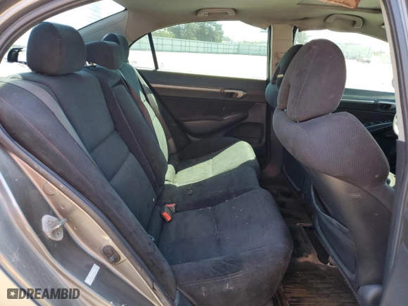 2008 Honda Civic Sdn Si with VIN 2HGFA55588H701189, listed as a Copart auction lot 52232765 with 305,360 mi miles and Salvage Title. Bid and sale history available at carsss.com. Image 10.