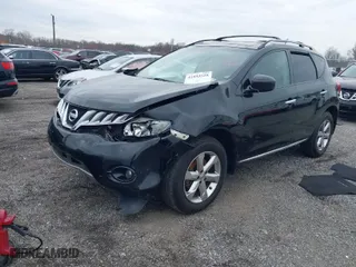 2010 Nissan Murano LE with VIN JN8AZ1MW7AW121853, listed as a IAAI auction lot 41893510 with 148,047 mi miles. Bid and sale history available at carsss.com. Image 2.
