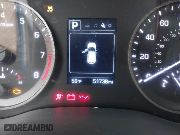 2017 Hyundai Tucson Sport z VIN KM8J33A23HU319048, wystawiony jako IAAI lot #42340603 z przebiegiem 51 738 mil mil oraz . Historia ofert i sprzedaży dostępna na DreamBid. Obrazek 16.