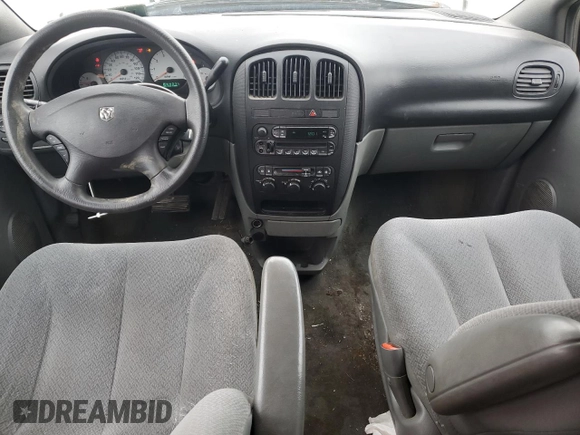 2005 Dodge Caravan SE with VIN 1D4GP24R15B115638, listed as a Copart auction lot 43551505 with 239,907 mi miles and Salvage Title. Bid and sale history available at DreamBid. Image 8.
