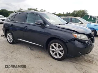 2010 Lexus RX 350 with VIN 2T2BK1BA2AC066146, listed as a Copart auction lot 56313715 with 145,467 mi miles and Salvage Title. Bid and sale history available at DreamBid. Image 4.