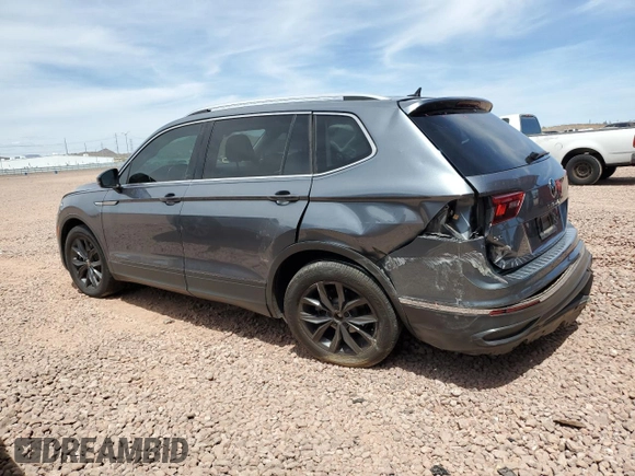 2022 Volkswagen Tiguan SE with VIN 3VV2B7AX4NM056780, listed as a Copart auction lot 55173915 with 79,165 mi miles and Salvage title. Bid and sale history available at DreamBid. Image 2.
