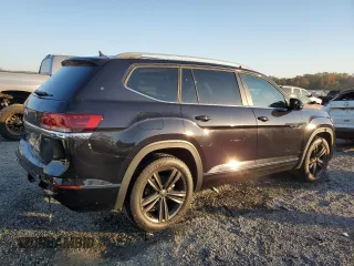 2022 Volkswagen Atlas 3.6L V6 SEL R-Line with VIN 1V2AR2CA2NC546121, listed as a Copart auction lot 77405214 with 73,177 mi miles and Salvage Title. Bid and sale history available at carsss.com. Image 3.