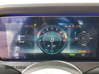 2019 Mercedes-Benz E 53 AMG with VIN WDDZF6BB6KA619132, listed as a Copart auction lot 50755365 with 59,130 mi miles and Salvage title. Bid and sale history available at DreamBid. Image 9.