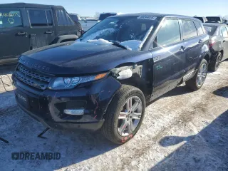 2015 Land Rover Range Rover Evoque Pure Plus with VIN SALVP2BG9FH074155, listed as a Copart auction lot 45244025 with 128,365 mi miles and Salvage Title. Bid and sale history available at carsss.com. Image 1.