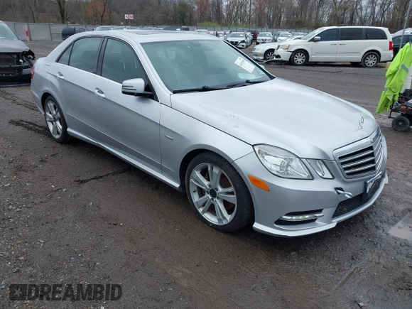 2012 Mercedes-Benz E 350 Luxury with VIN WDDHF8JB2CA655121, listed as a IAAI auction lot 41952558 with 106,155 mi miles and . Bid and sale history available at carsss.com. Image 1.
