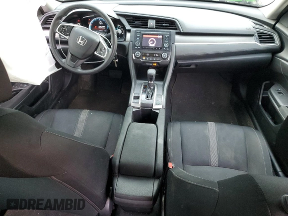 2019 Honda Civic LX with VIN 2HGFC2F64KH579521, listed as a Copart auction lot 52819835 with 40,783 mi miles and Salvage Title. Bid and sale history available at DreamBid. Image 8.