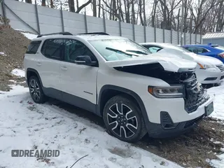 2021 GMC Acadia SLT z VIN 1GKKNULS2MZ211138, wystawiony jako IAAI lot #41613059 z przebiegiem 21 917 mil mil oraz . Historia ofert i sprzedaży dostępna na DreamBid. Obrazek 1.