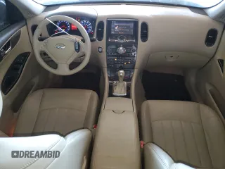 2010 Infiniti EX Journey with VIN JN1AJ0HPXAM701757, listed as a Copart auction lot 53736144 with 66,654 mi miles and Salvage Title. Bid and sale history available at carsss.com. Image 8.