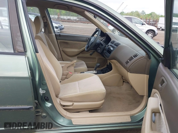 2004 Honda Civic VP with VIN 1HGES16374L014278, listed as a IAAI auction lot 42088847 with 219,022 mi miles. Bid and sale history available at carsss.com. Image 5.