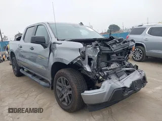 2024 Chevrolet Silverado 1500 Custom with VIN 3GCPABEK7RG311970, listed as a IAAI auction lot 42024754 with 7,976 mi miles and . Bid and sale history available at DreamBid. Image 1.