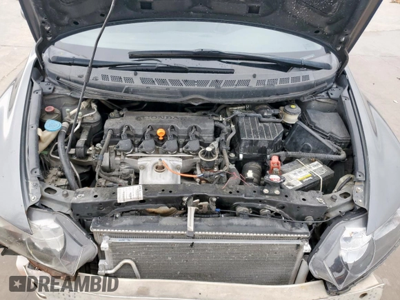 2010 Honda Civic LX with VIN 2HGFA1F52AH315977, listed as a Copart auction lot 54240115 with 217,883 mi miles and Salvage Title. Bid and sale history available at DreamBid. Image 11.
