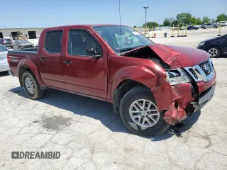 2021 Nissan Frontier SV with VIN 1N6ED0EB6MN715066, listed as a Copart auction lot 56553125 with 45,948 mi miles and Salvage title. Bid and sale history available at DreamBid. Image 4.