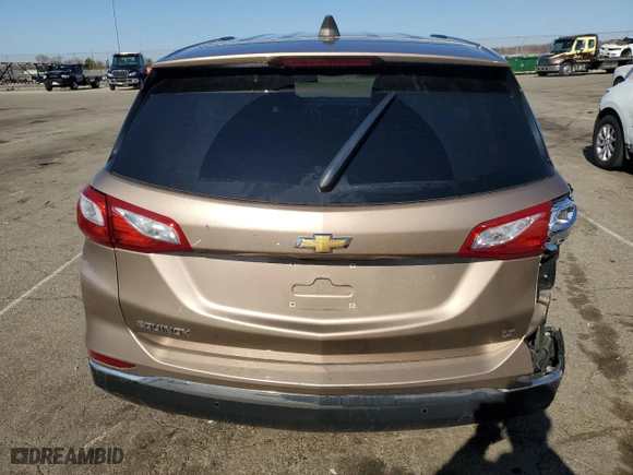 2018 Chevrolet Equinox LT with VIN 3GNAXJEV4JL362421, listed as a Copart auction lot 50538265 with 106,283 mi miles and Salvage Title. Bid and sale history available at carsss.com. Image 6.