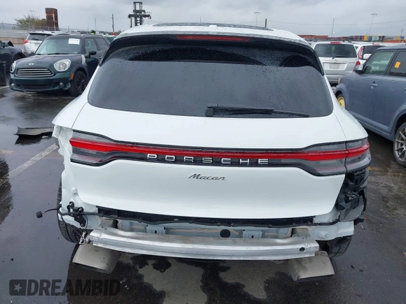 2023 Porsche Macan with VIN WP1AA2A56PLB17385, listed as a IAAI auction lot 41778547 with 25,044 mi miles. Bid and sale history available at carsss.com. Image 17.