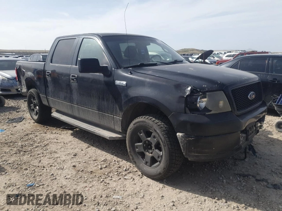 2005 Ford F-150 XLT with VIN 1FTPW12555KE82830, listed as a Copart auction lot 52312525 with Not Provided miles and Salvage Title. Bid and sale history available at carsss.com. Image 4.