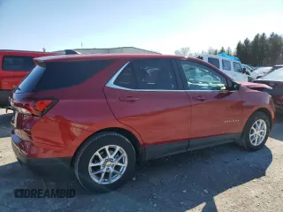 2024 Chevrolet Equinox LT with VIN 3GNAXUEG6RS235271, listed as a Copart auction lot 51453835 with 5,938 mi miles and Salvage Title. Bid and sale history available at DreamBid. Image 3.