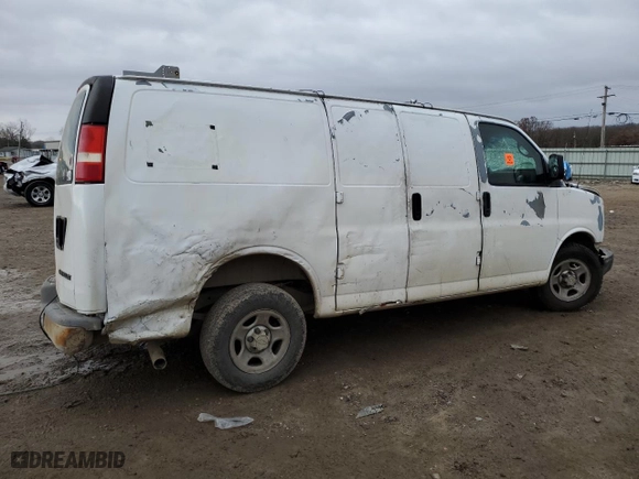 2006 Chevrolet Express Cargo Van with VIN 1GCFG15XX61261463, listed as a Copart auction lot 85125244 with 0 mi miles and Clean Title. Bid and sale history available at carsss.com. Image 3.