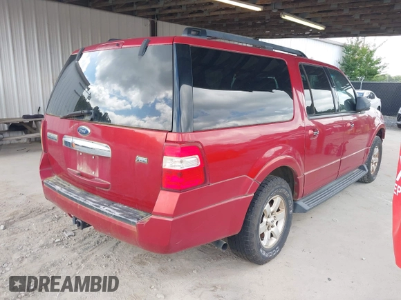 2009 Ford Expedition Max SSV with VIN 1FMFK155X9LA06636, listed as a IAAI auction lot 42740671 with 201,251 mi miles and . Bid and sale history available at DreamBid. Image 4.