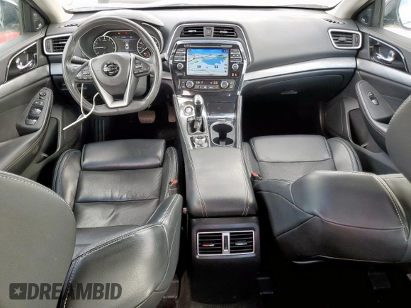 2017 Nissan Maxima SL with VIN 1N4AA6AP6HC443561, listed as a Copart auction lot 54225455 with 121,164 mi miles and Clean title. Bid and sale history available at DreamBid. Image 8.