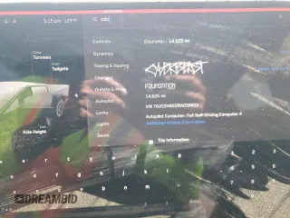 2024 Tesla Cybertruck Cyberbeast z VIN 7G2CEHEE0RA030822, wystawiony jako Copart lot #57177875 z przebiegiem 14 625 mil mil oraz Szkody całkowita. Historia ofert i sprzedaży dostępna na DreamBid. Obrazek 9.