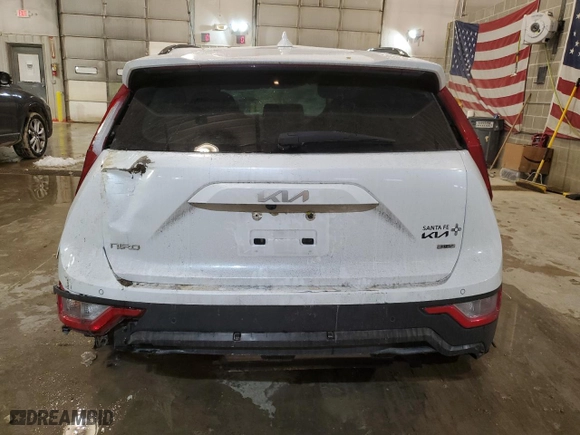 2023 Kia Niro EX with VIN KNDCR3LE3P5094982, listed as a Copart auction lot 45023945 with 30,973 mi miles and Salvage Title. Bid and sale history available at carsss.com. Image 6.
