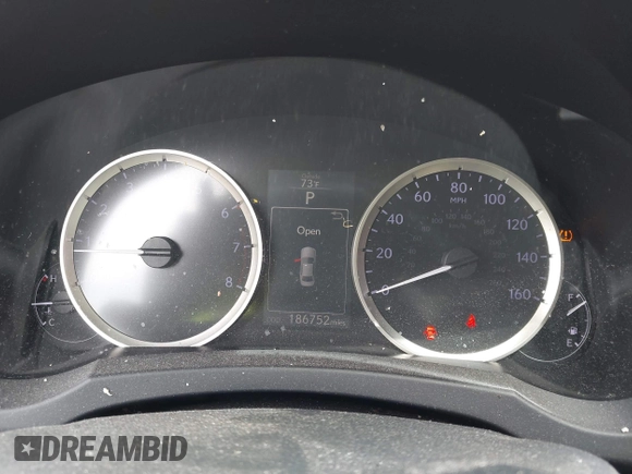 2014 Lexus IS 250 with VIN JTHBF1D25E5020780, listed as a IAAI auction lot 42420240 with 186,752 mi miles and . Bid and sale history available at DreamBid. Image 7.
