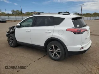 2018 Toyota RAV4 XLE with VIN 2T3RFREV2JW733050, listed as a Copart auction lot 53114585 with Not Provided miles and Salvage Title. Bid and sale history available at DreamBid. Image 2.