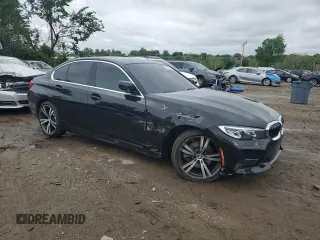 2020 BMW 3 Series 330i xDrive with VIN 3MW5R7J0XL8B31477, listed as a Copart auction lot 56384515 with 40,539 mi miles and Salvage title. Bid and sale history available at DreamBid. Image 4.