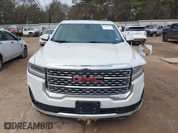 2021 GMC Acadia Denali with VIN 1GKKNPLS1MZ139821, listed as a IAAI auction lot 41455357 with 61,265 mi miles and . Bid and sale history available at carsss.com. Image 12.