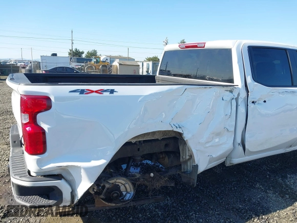 2024 Chevrolet Silverado 1500 Custom with VIN 1GCPDBEK2RZ329347, listed as a IAAI auction lot 41643156 with 15,084 mi miles and . Bid and sale history available at DreamBid. Image 18.