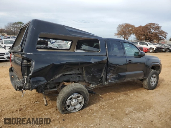 2023 Toyota Tacoma SR with VIN 3TYSX5EN2PT017593, listed as a Copart auction lot 84904364 with 20,226 mi miles and Salvage title. Bid and sale history available at DreamBid. Image 3.
