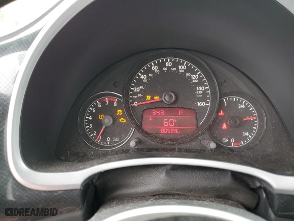 2012 Volkswagen Beetle 2.0T Turbo w/Sun/Sound with VIN 3VWV67AT1CM666305, listed as a Copart auction lot 44397525 with 80,523 mi miles and Clean Title. Bid and sale history available at carsss.com. Image 9.