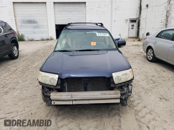2006 Subaru Forester 2.5 X L.L. Bean Edition with VIN JF1SG67656H702252, listed as a Copart auction lot 57812904 with 216,599 mi miles and Non Repairable. Bid and sale history available at carsss.com. Image 5.