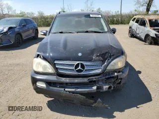 2005 Mercedes-Benz M 350 with VIN 4JGAB57E05A525053, listed as a Copart auction lot 56930405 with 189,146 mi miles and Salvage title. Bid and sale history available at DreamBid. Image 5.