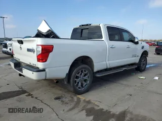 2018 Nissan Titan XD SV with VIN 1N6AA1F40JN513624, listed as a Copart auction lot 83553474 with 111,908 mi miles and Salvage Title. Bid and sale history available at carsss.com. Image 3.