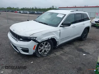 2023 Jeep Grand Cherokee Limited with VIN 1C4RJGBGXPC544537, listed as a IAAI auction lot 42421312 with 61,321 mi miles and . Bid and sale history available at DreamBid. Image 17.