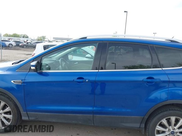 2017 Ford Escape Titanium with VIN 1FMCU0JD1HUA30076, listed as a IAAI auction lot 42024777 with 110,467 mi miles. Bid and sale history available at carsss.com. Image 6.