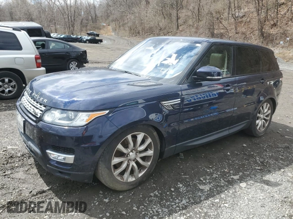 2017 Land Rover Range Rover Sport HSE with VIN SALWR2FVXHA154227, listed as a Copart auction lot 52236065 with 60,604 mi miles and Clean Title. Bid and sale history available at carsss.com. Image 1.