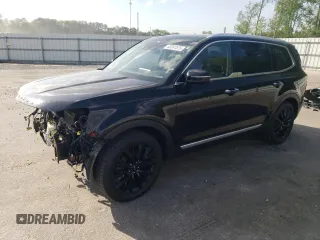 2020 Kia Telluride SX with VIN 5XYP5DHC0LG046674, listed as a Copart auction lot 53241575 with 80,267 mi miles and Salvage title. Bid and sale history available at DreamBid. Image 1.