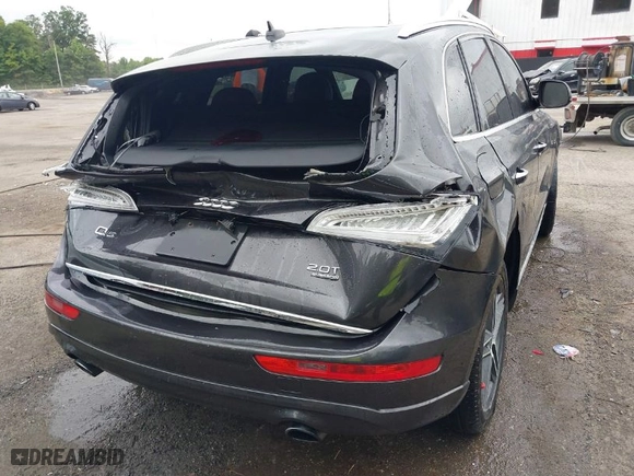 2016 Audi Q5 Premium with VIN WA1C2BFP9GA086706, listed as a IAAI auction lot 39970826 with 164,191 mi miles. Bid and sale history available at carsss.com. Image 6.