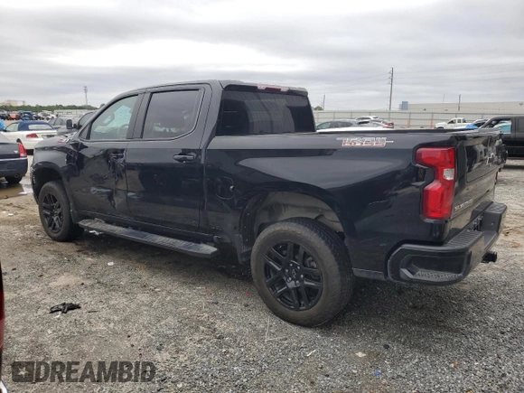 2023 Chevrolet Silverado 1500 LT Trail Boss with VIN 3GCPDFEK7PG106497, listed as a Copart auction lot 75603264 with 28,970 mi miles and Salvage Title. Bid and sale history available at DreamBid. Image 2.