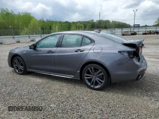 2019 Acura TLX w/A-Spec Pkg with VIN 19UUB2F66KA006855, listed as a Copart auction lot 53539355 with 65,236 mi miles and Salvage Title. Bid and sale history available at carsss.com. Image 2.